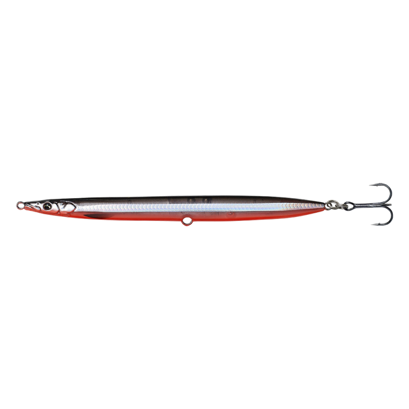 Savage Gear 3D Sandeel Pencil 125cm 19g Black & Red UV
