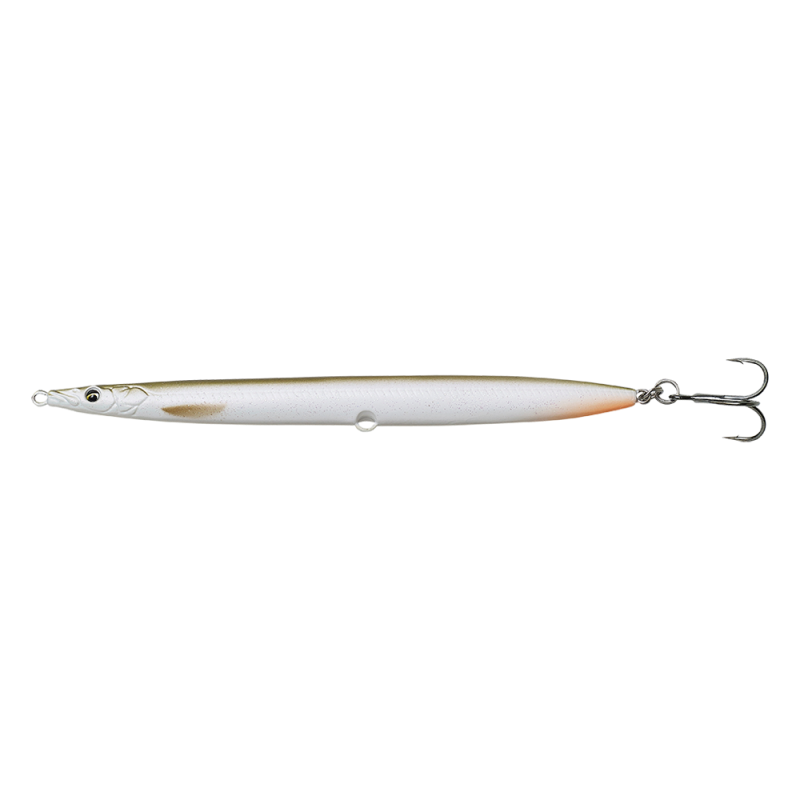 Savage Gear 3D Sandeel Pencil 125cm 19g Matt White Tobis