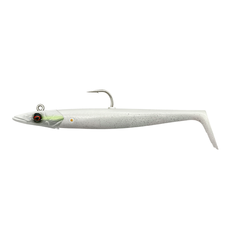 Savage Gear Sandeel V2 18cm 86g White Pearl Silver 2+1