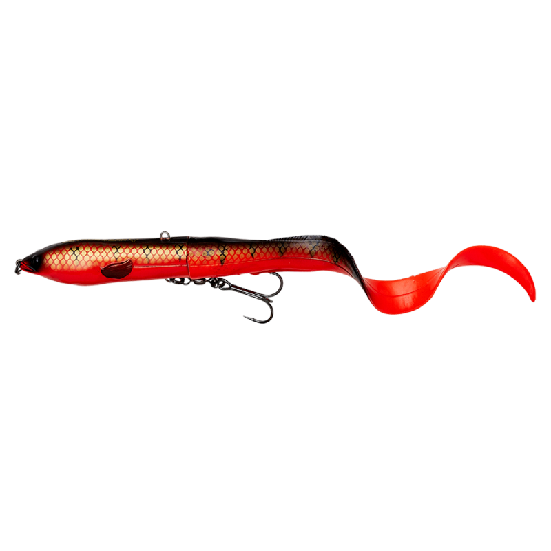 Savage Gear 3D Hard Eel 2+1 17cm 50g SS Red N Black
