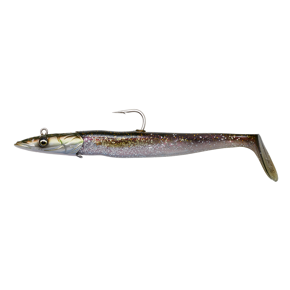 Savage Gear Sandeel V2 18cm 86g Green Silver 2+1
