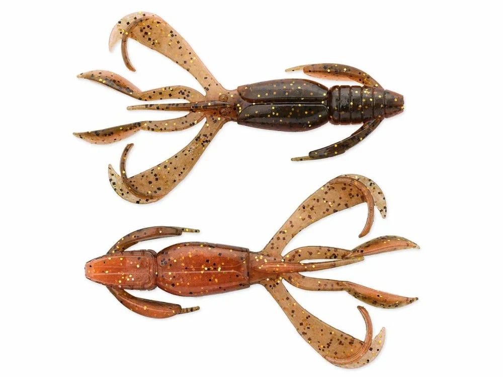 Soft Lure Keitech Crazy Flapper Green Pumpkin Orange Gold 520T