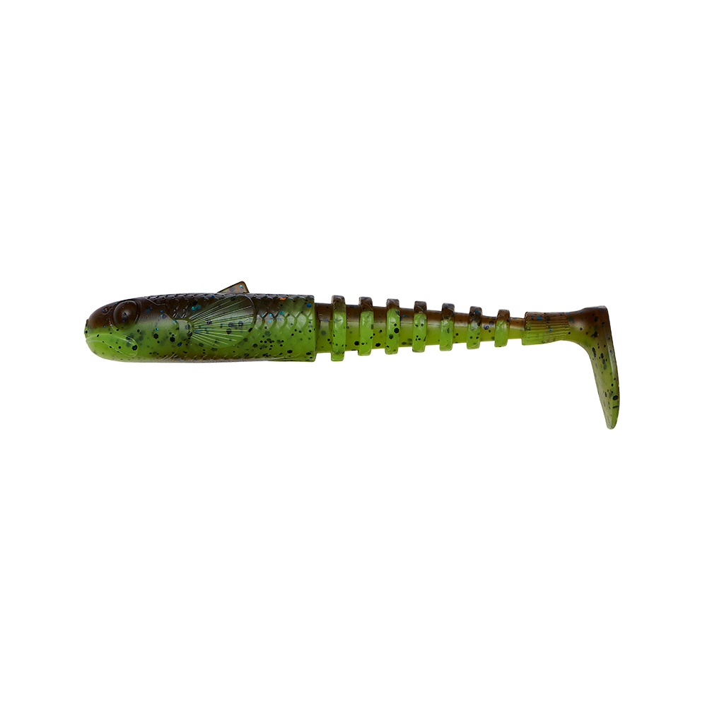 Savage Gear Gobster Shad 9cm 9g Chartreuse Pumpkin 5pcs