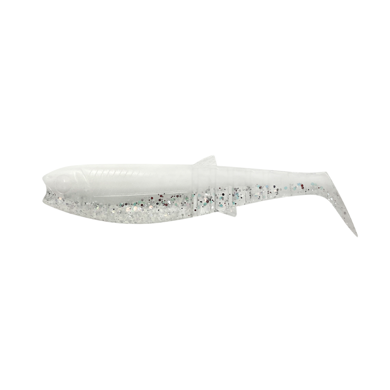 Savage Gear Cannibal Shad 10cm 9g White Flash