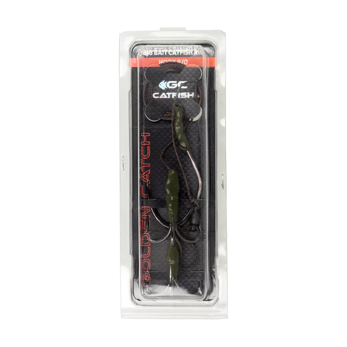 Golden Catch Big Bait Rig – Heavy-Duty Rig for Pike & Trophy Predators– Size 6/0 & 8/0, 220 lb Test