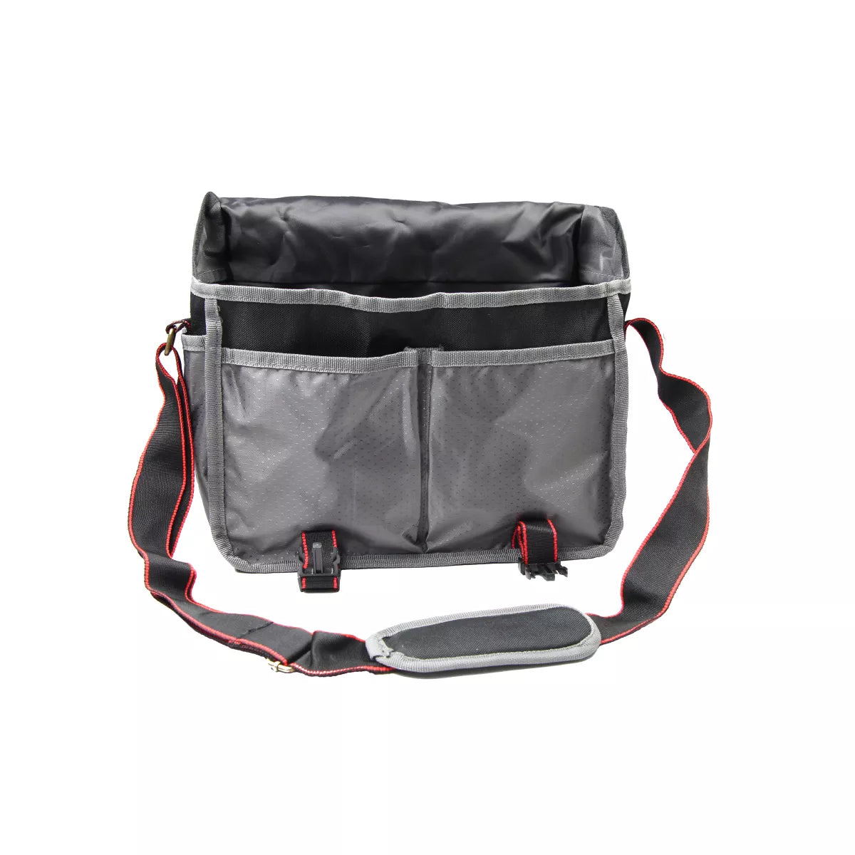 Golden Catch Accessory Bag – Durable PVC Fishing Shoulder Bag