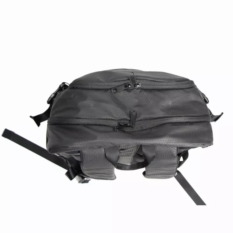 Golden Catch City Backpack 24L – Urban & Fishing Daypack, Black