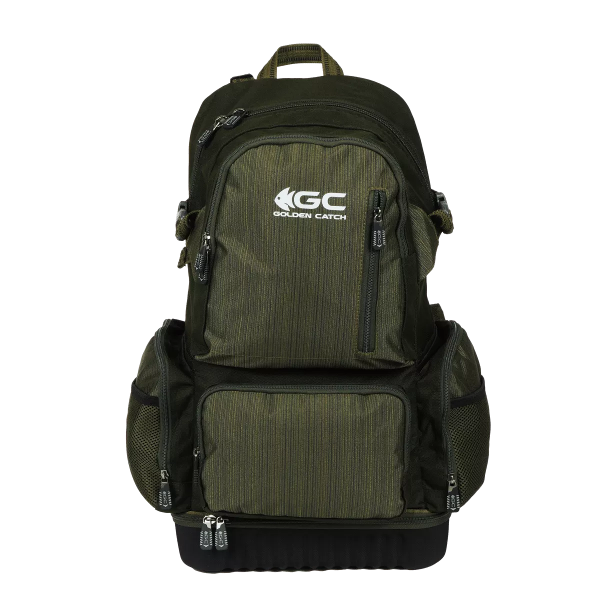Golden Catch Backpack – Green, 50L, Waterproof PVC 600D