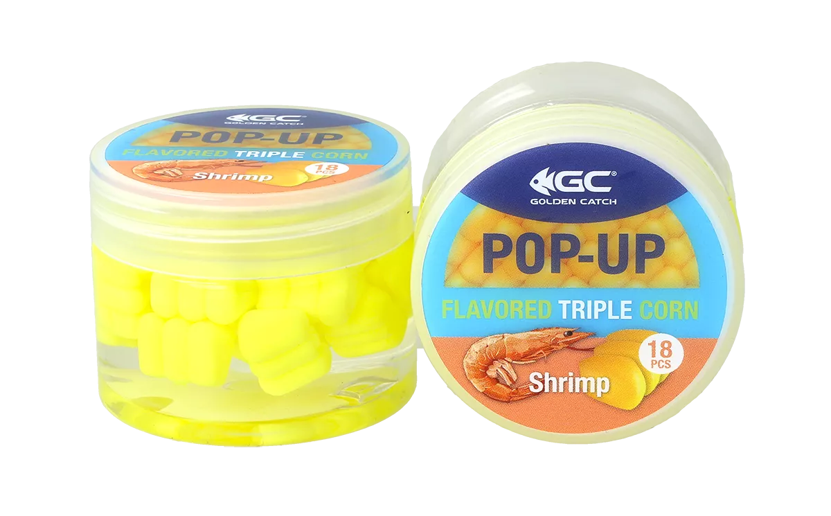 Golden Catch Pop-Up Flavored Triple Corn In Dip (18pcs)