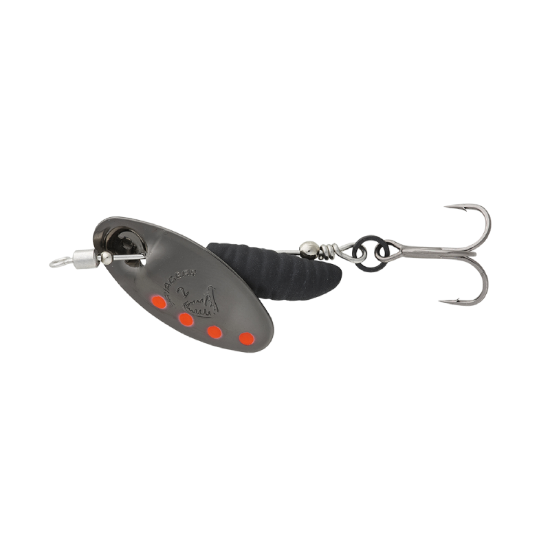 Savage Gear Grub Spinners #1 3.8g Black Red Black