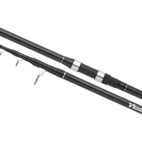 SHIMANO Vengeance CX Tele Surf 4.20 M 100 G - Canne Télescopique Surfcasting Léger Carbone
