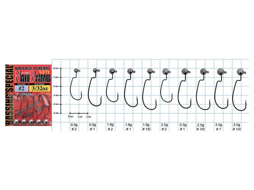 Jig Head  DECOY NAIL BOMB VJ-71