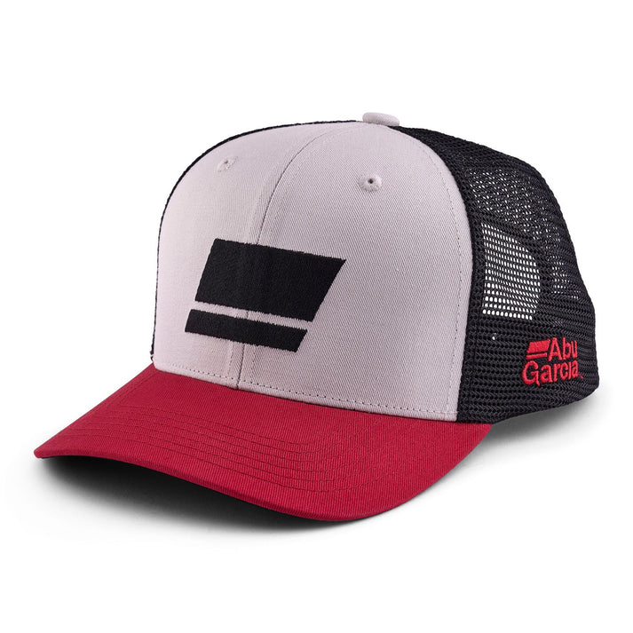 Abu Garcia Flag Trucker Grey Red Black