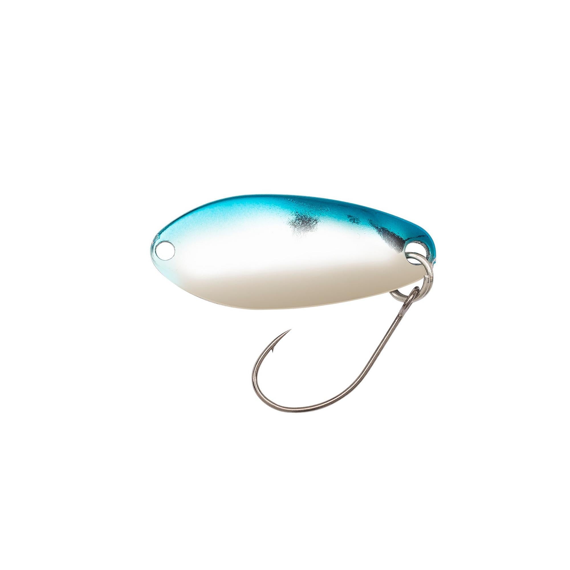 Berkley Area Game Spoon Masu 2.5g Edge Stripe Silver/Blue/Silver