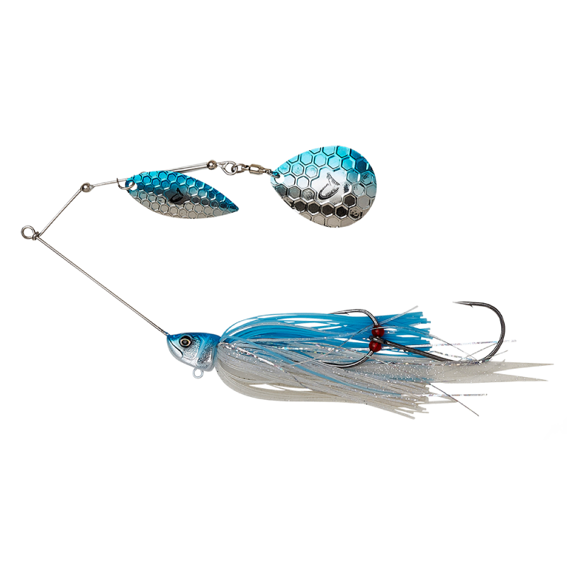 Savage Gear Da'Bush Spinnerbait Sinking 19cm 32g Blue Silver