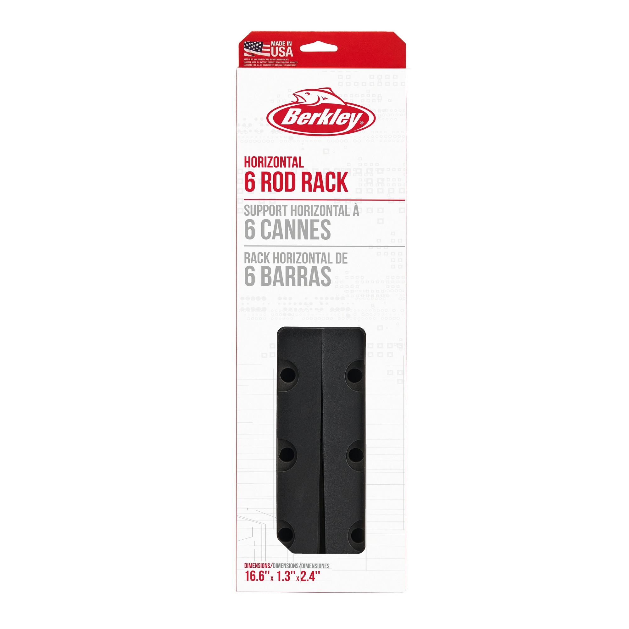 Berkley Horizontal Rod Rack For 6 Rods