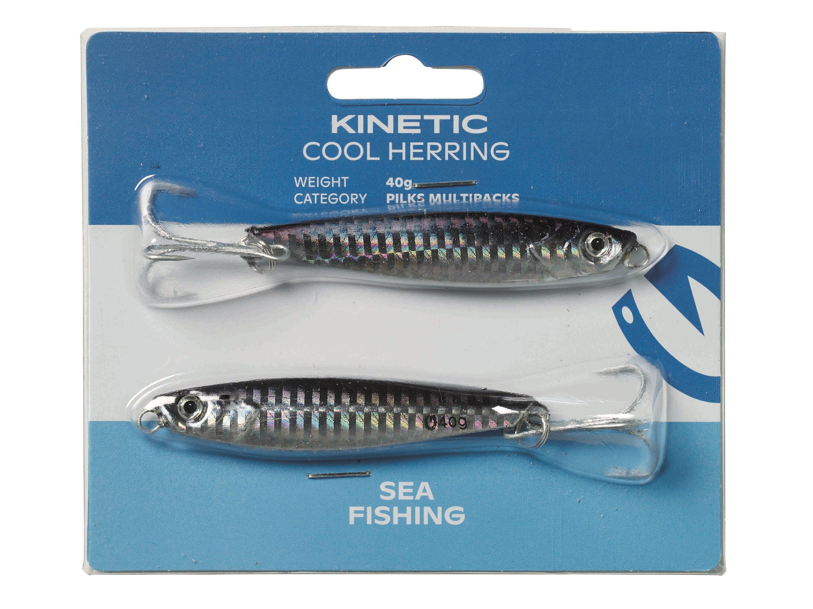 Kinetic Cool Herring 2pack 40g Black/Silver