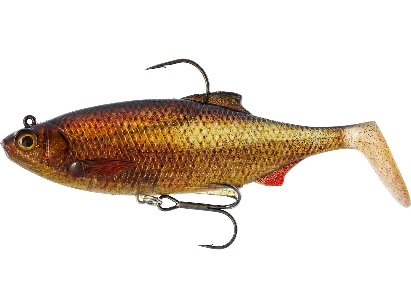 Westin Ricky the Roach Shadtail R2F 14cm 57g Clear Rudd
