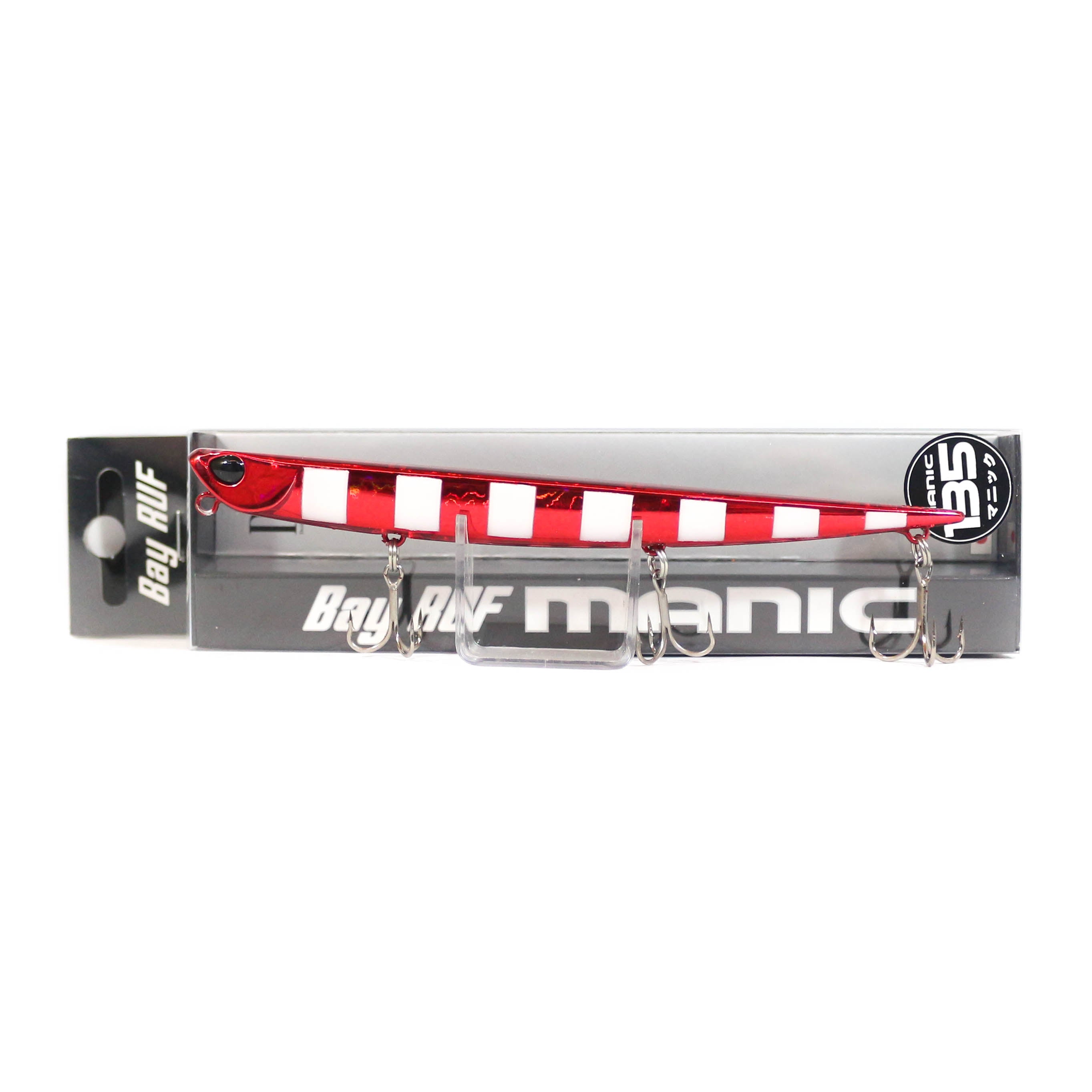 Duo Bay Ruf Manic 135mm 21g DDA0241 Red Zebra Glow