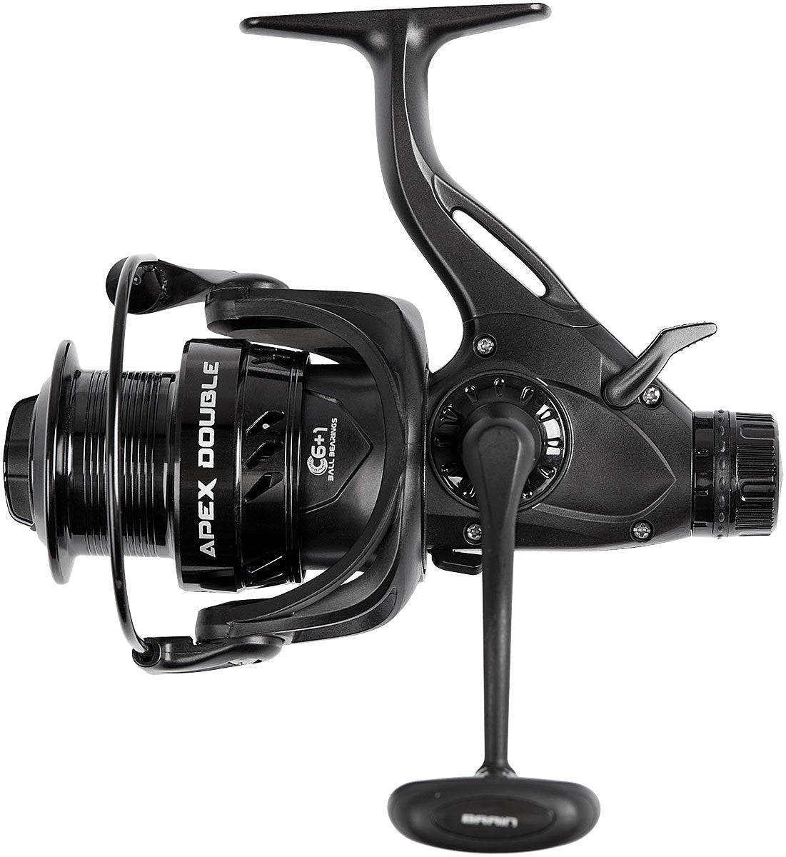 Feeder reel Brain Apex Double 4000 Screw Handle 6+1BB (18584518) - Emerald Ripple