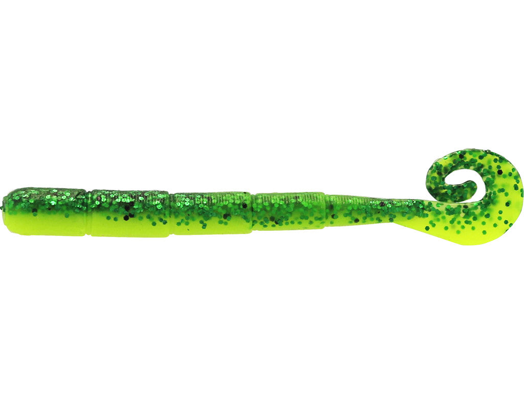 Westin Ned Worm Curltail 5cm Floating Fireflash