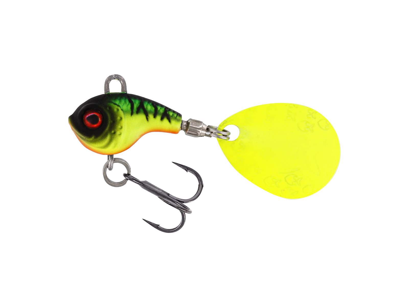 Westin DropBite Tungsten Spin Tail Jig 1.6cm 7g Firetiger
