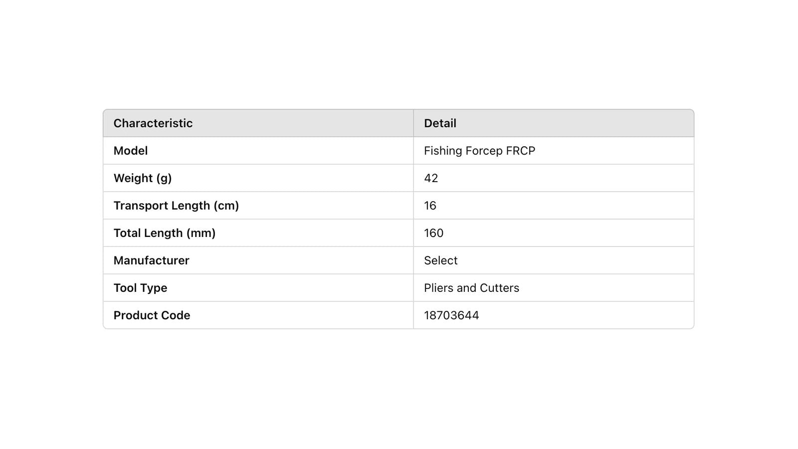 Fishing clamp Select - Emerald Ripple