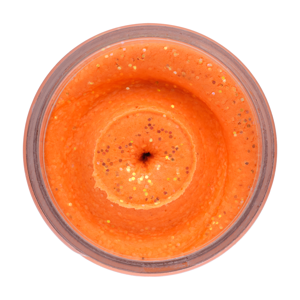 Berkley PowerBait Natural Glitter Floating Trout Bait Aniseed Fluorescent Orange