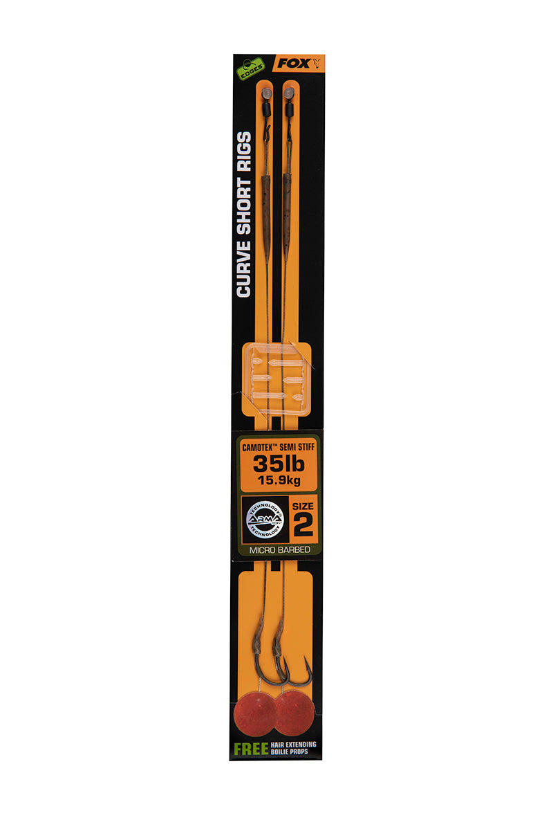 Fox Edges Curve Short Rigs Camotex Semi Stiff