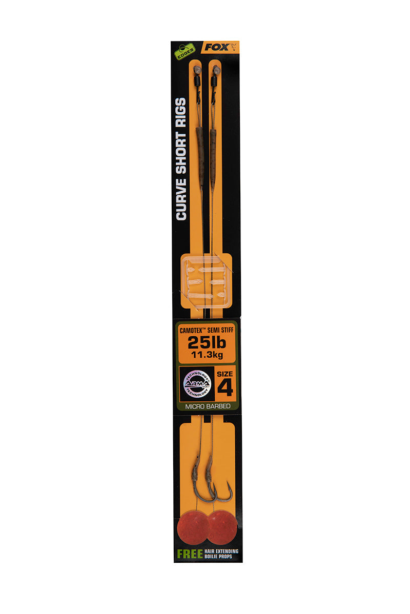 Fox Edges Curve Short Rigs Camotex Semi Stiff