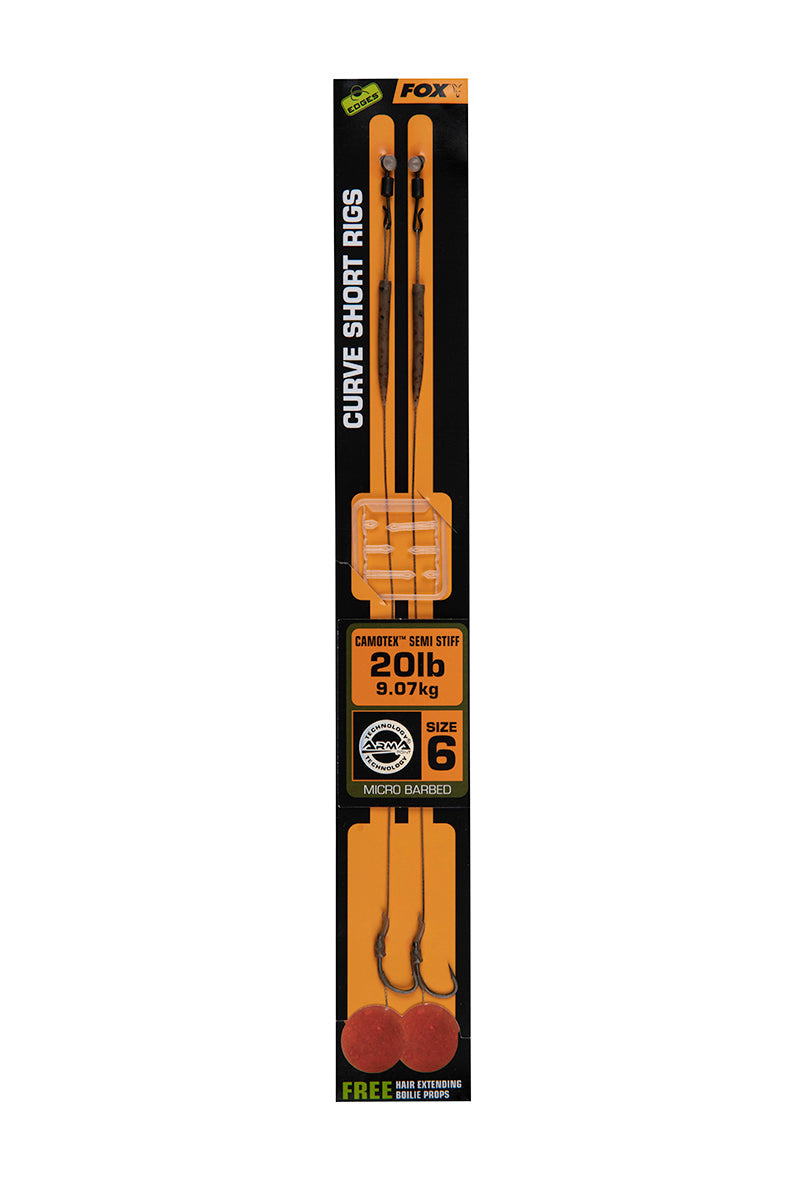 Fox Edges Curve Short Rigs Camotex Semi Stiff