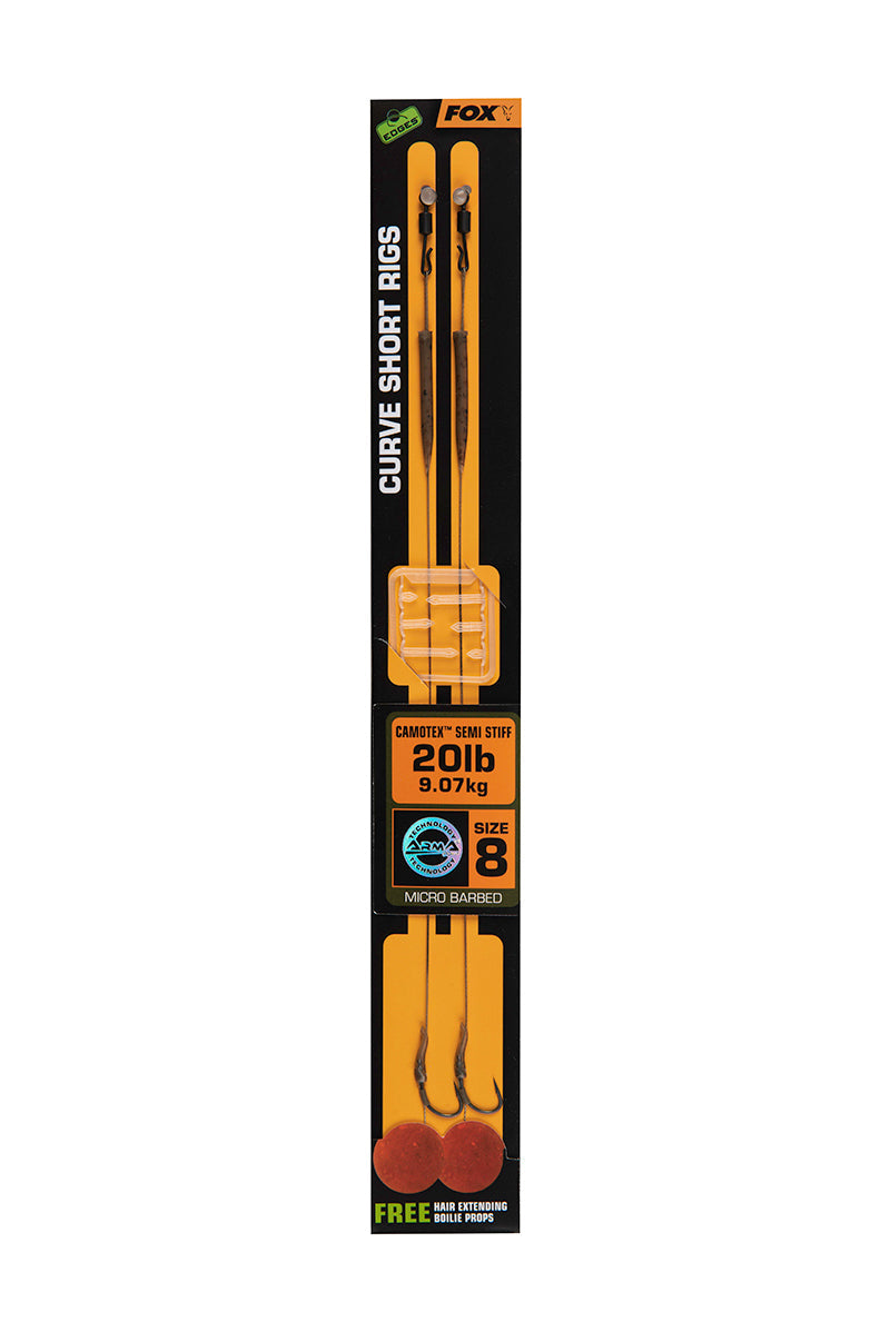 Fox Edges Curve Short Rigs Camotex Semi Stiff