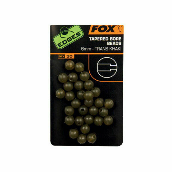 Fox Edges Tapered Bore Beads