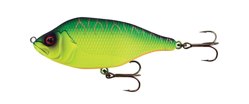 Fox Rage Hitcher Lipless Jerk and Twitch 120mm 60g UV Fire Tiger