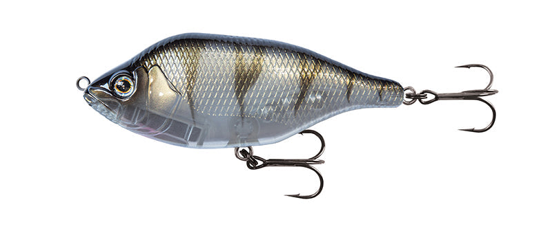 Fox Rage Hitcher Lipless Jerk and Twitch 120mm 60g UV Striped Shiner