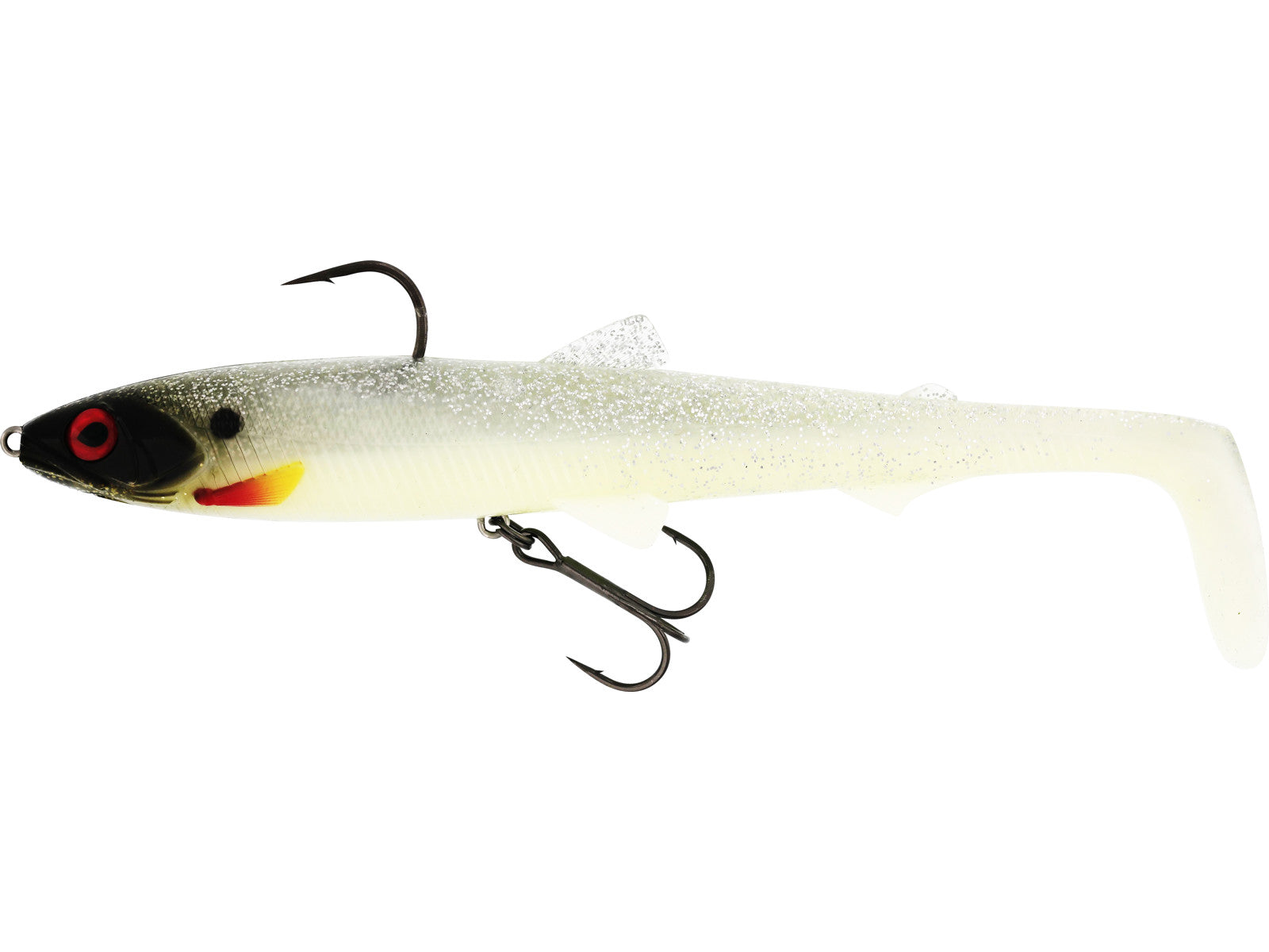 Westin BullTeez Shadtail R2F 18cm 70g Glow Ghost Hunter
