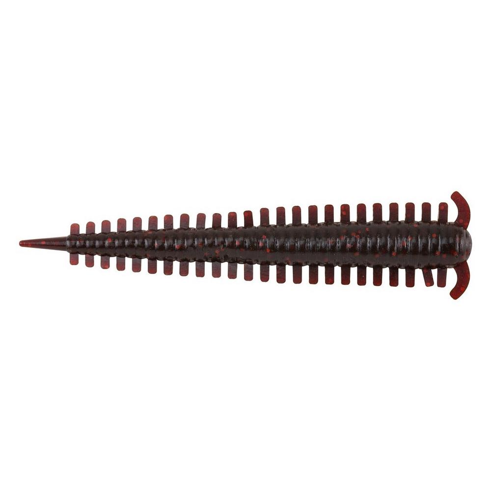 Berkley Gulp! Saltwater Sandworm 2inch Motor Oil Red Fleck