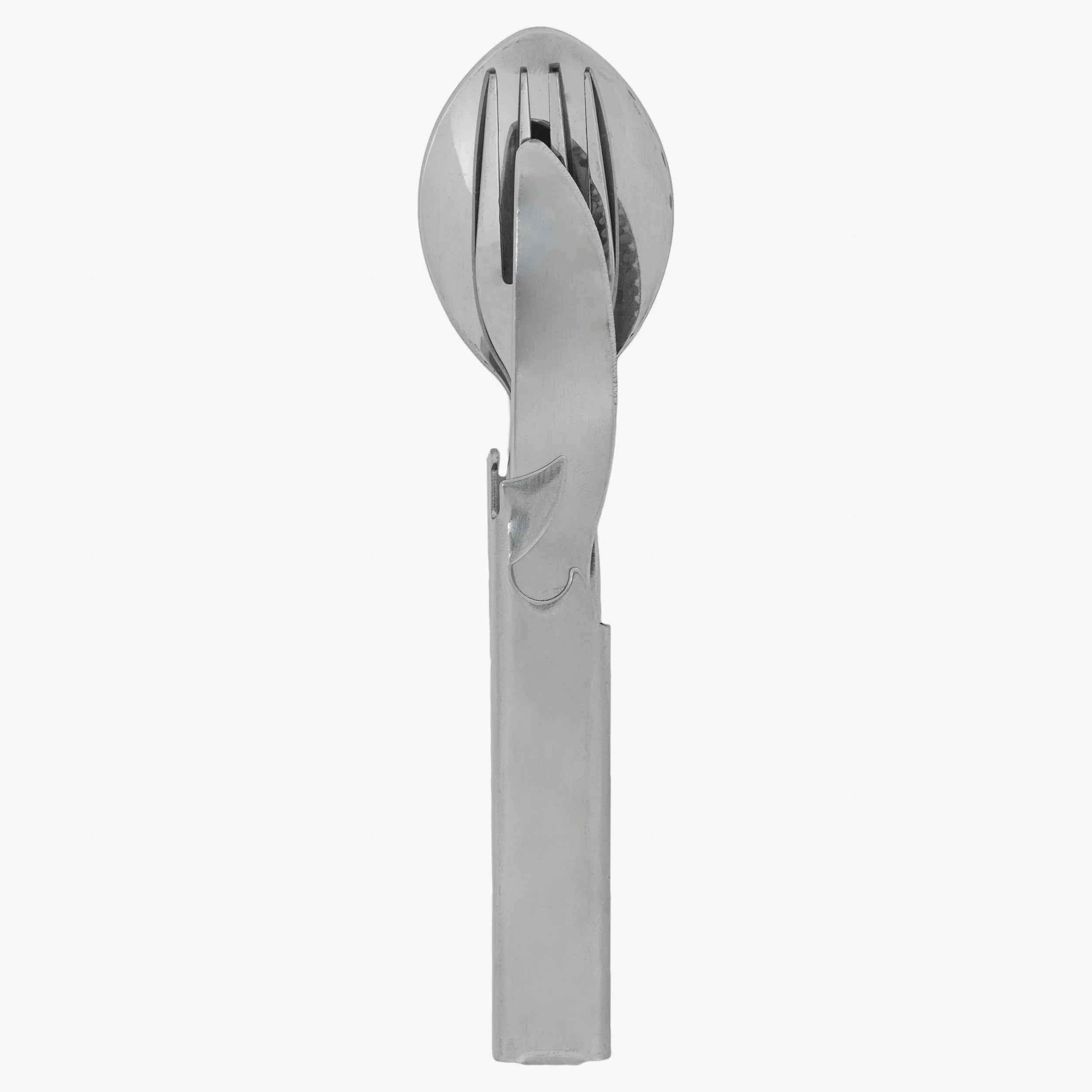 Highlander Military Style Knife Spoon Fork Set