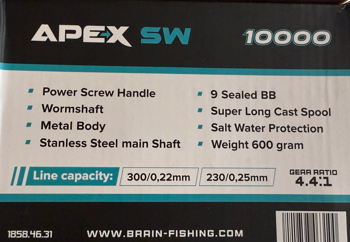 Surf Reel Brain Apex SW 10000 9+1BB 4.4:1 (18584631)