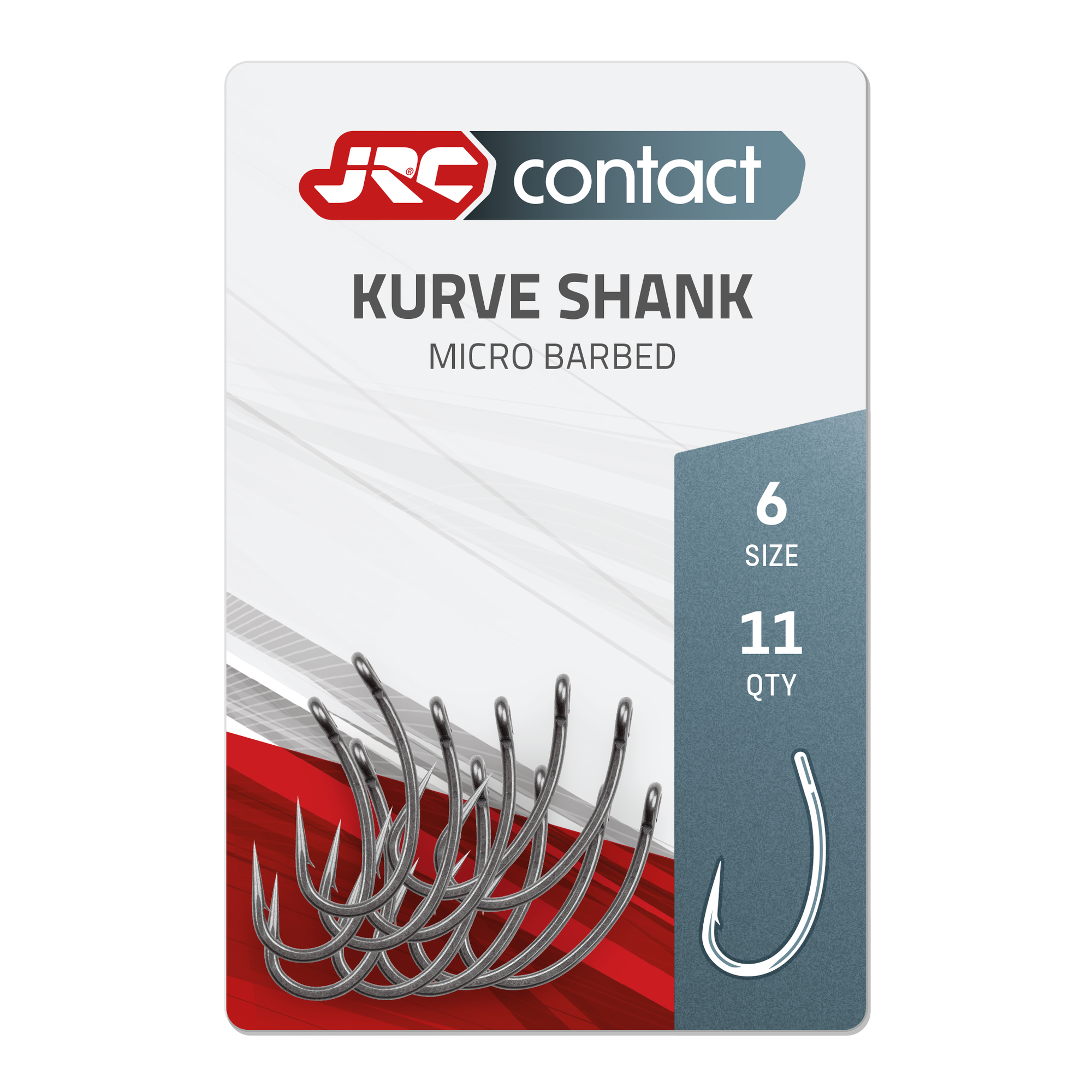 JRC Contact Kurve Shank Carp Hooks