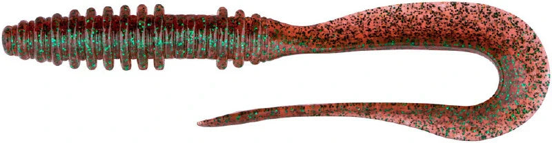 Soft Lure Keitech Mad Wag Mini Plum Green Flk. 302S