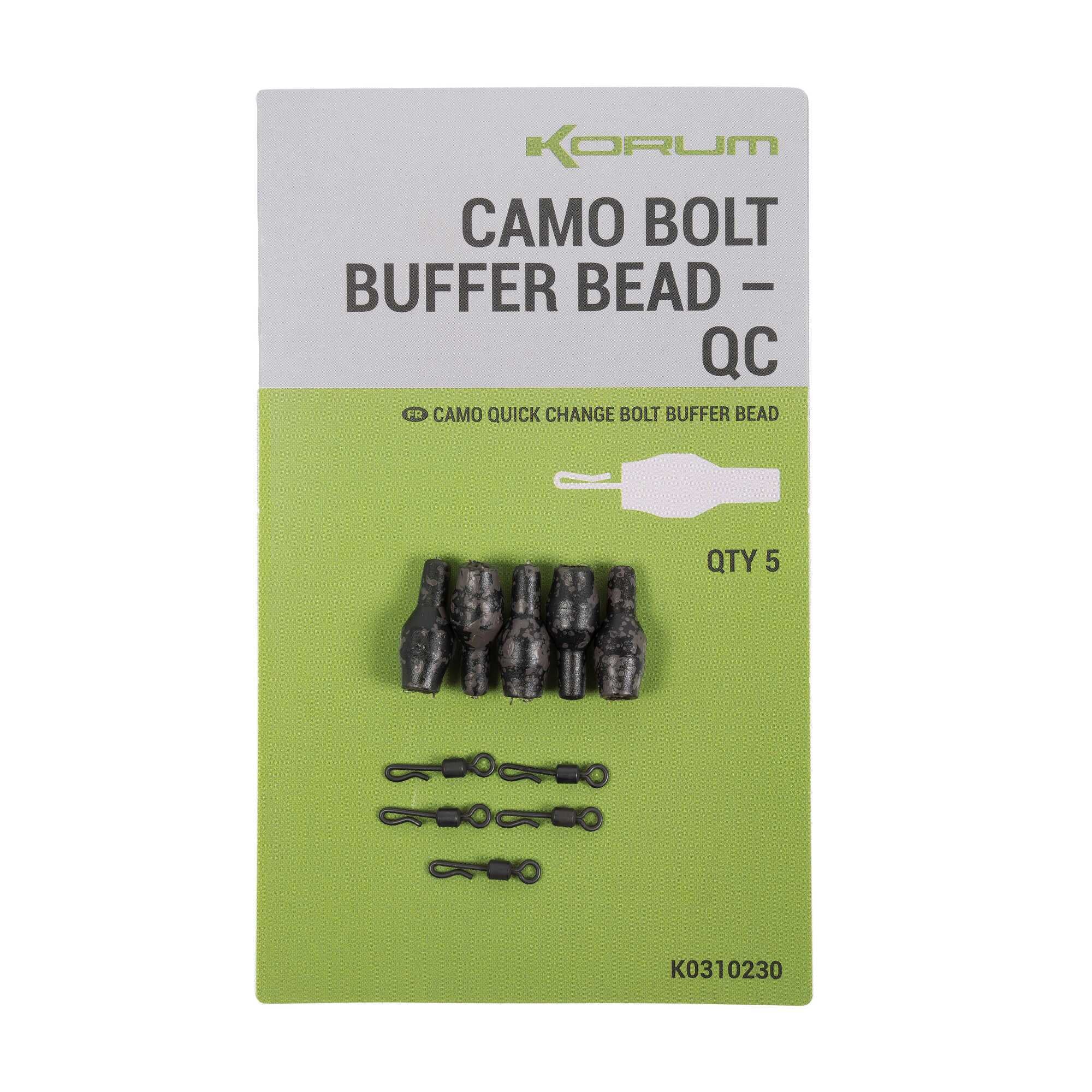 Korum Camo Bolt Buffer Bead