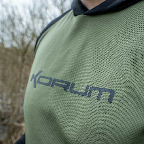 Korum Dri-Active Hooded Shirt