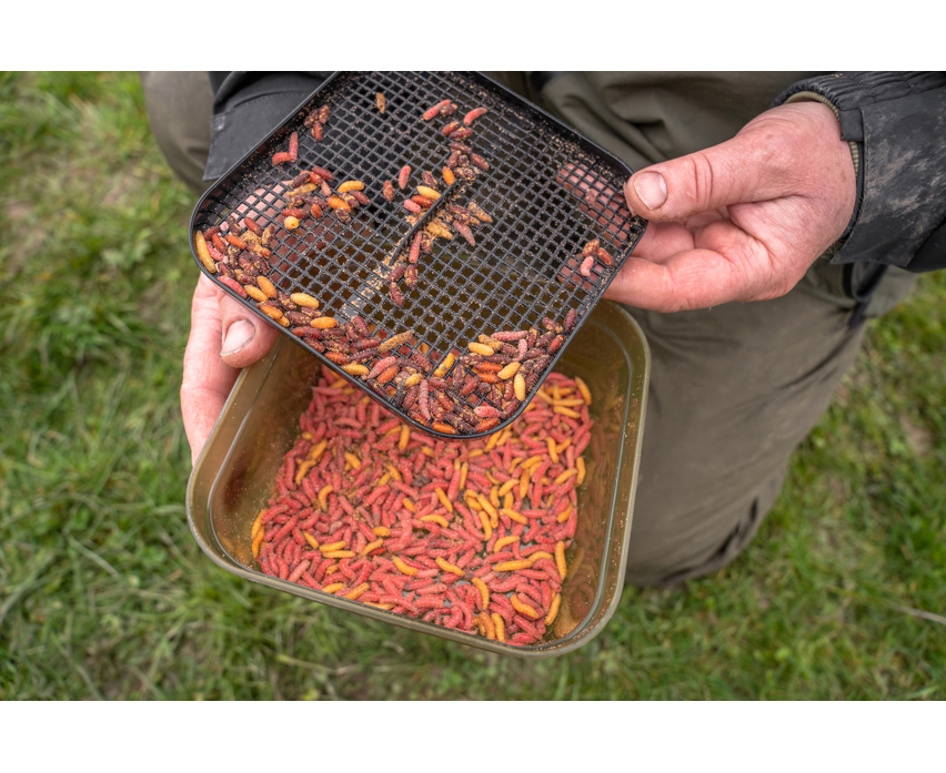 Korum Maggot Tub 2 Pint & Riddle