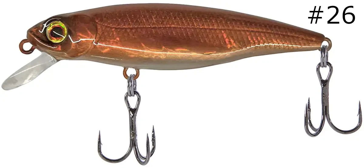Lure Select Hamster 65SP 65mm 6.2g (0.6-0.8m) - Emerald Ripple