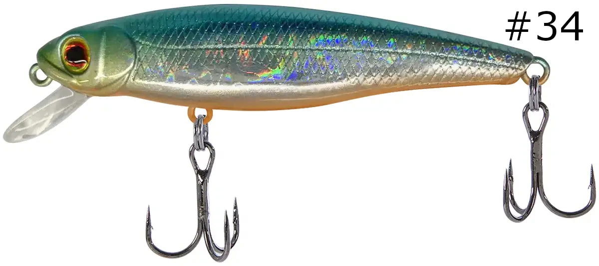 Lure Select Hamster 65SP 65mm 6.2g (0.6-0.8m) - Emerald Ripple