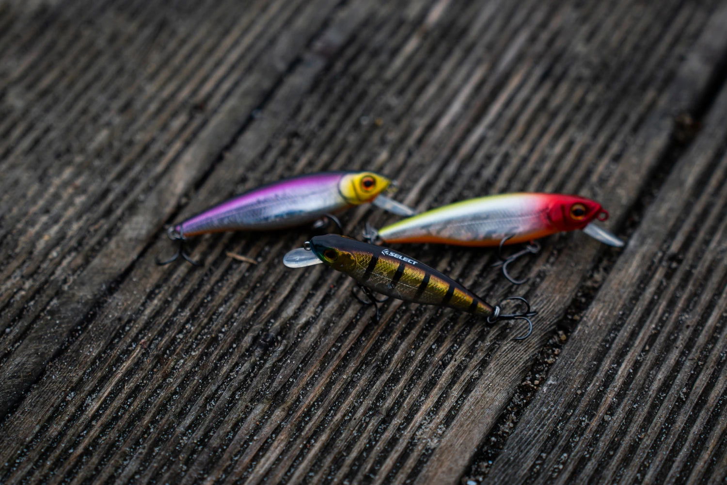Lure Select Hamster 65SP 65mm 6.2g (0.6-0.8m) - Emerald Ripple