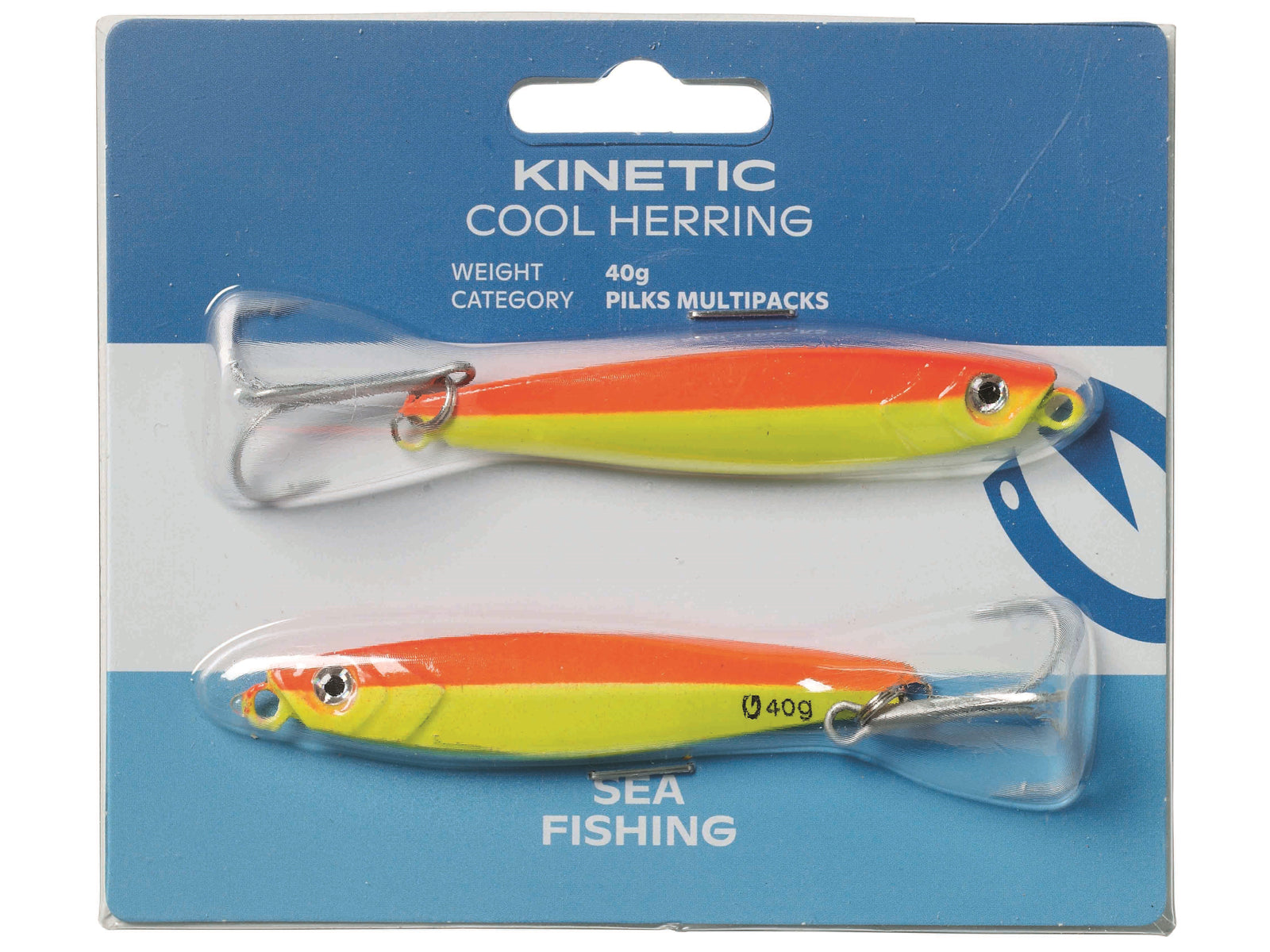 Kinetic Cool Herring 2pack 40g Orange/Yellow