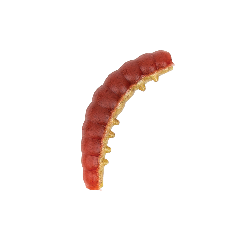 Berkley PowerBait Power Honey Worm Red/Yellow
