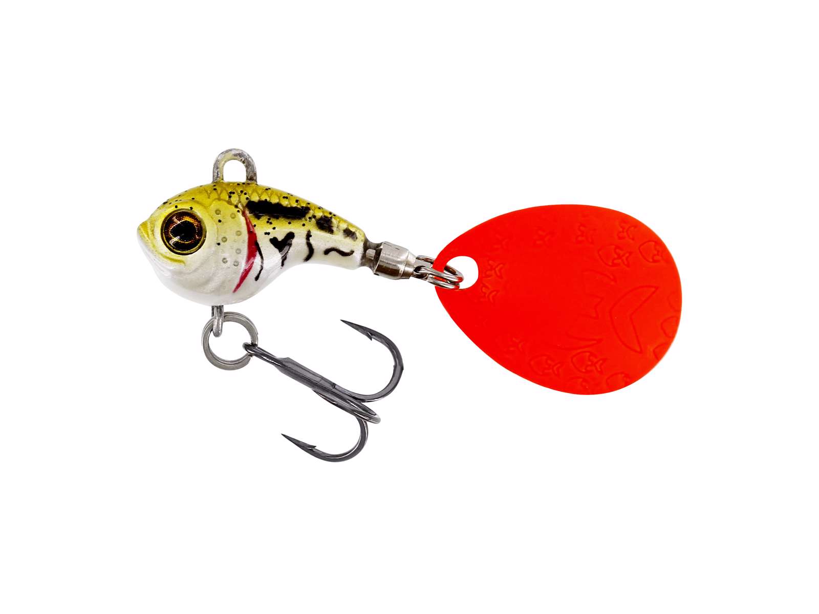 Westin DropBite Tungsten Spin Tail Jig 2cm 13g Pearl Stickleback